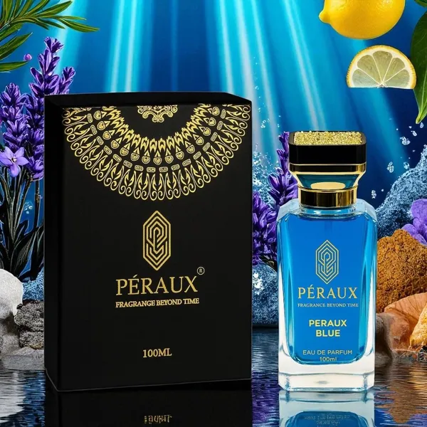 PERAUX_Blue_|_100ml_Long_Lasting_Perfume_Spray_(Unisex)_Perfume__-__100_ml_(For_Men)