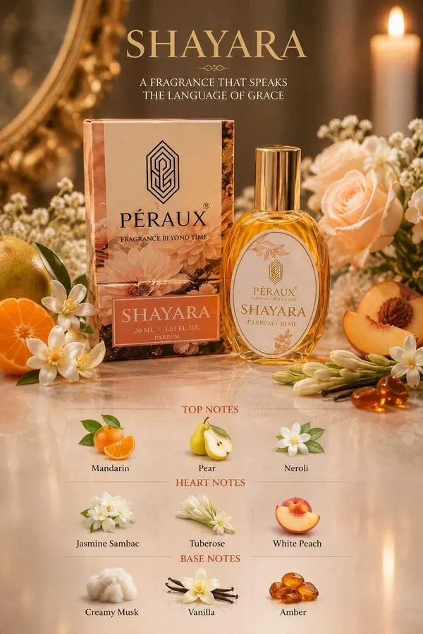 PERAUX_SHAYARA_|_Luxury_Floral_Fragrance_for_Women_|_Long_Lasting_Perfume_|_30_ML_Perfume__-__30_ml_(For_Women)