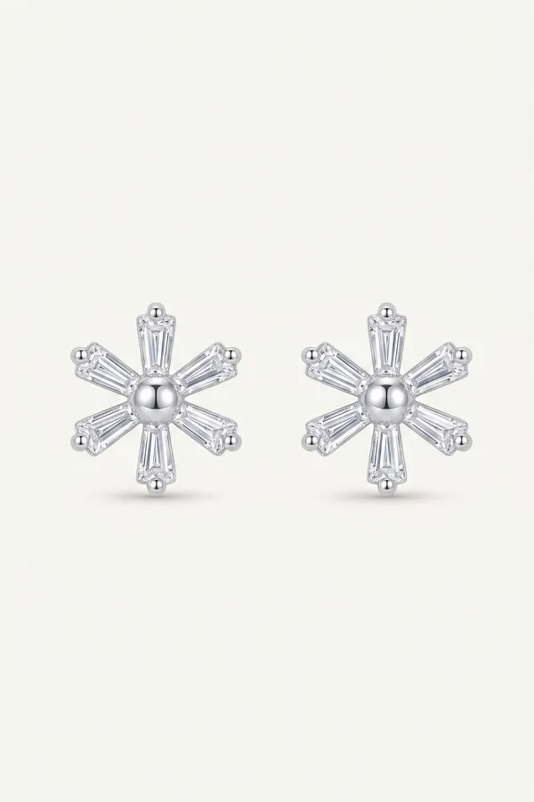 Silver-Tone_Floral_Stud_Earrings_for_Women