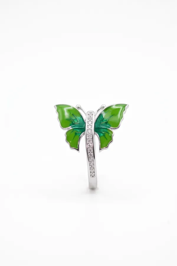 Green_Butterfly_Brooch_for_Women