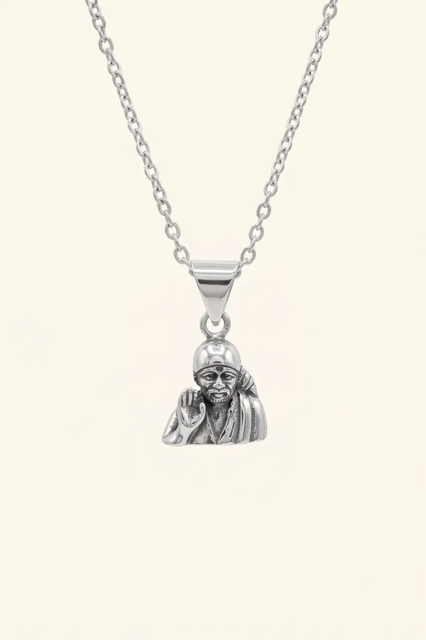 Silver_925_Sai_Baba_Pendant_Necklace_for_Devotees
