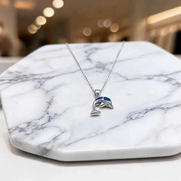 Silver_Tone_925_Silver_Necklace_For_Women
