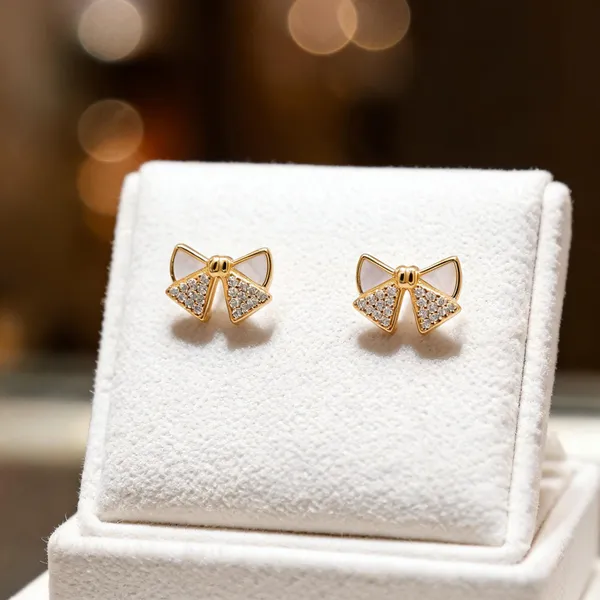 Gold_Tone_925_Silver_Earrings_For_Women_(Pack_of_2_)