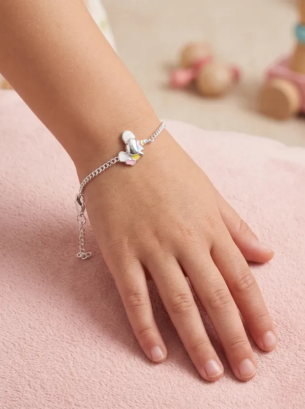 Enchanted_Unicorn_925_Sterling_Silver_Charm_Bracelet_for_Kids