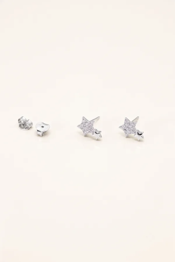 Silver-Tone_Star_Stud_Earrings_for_Women