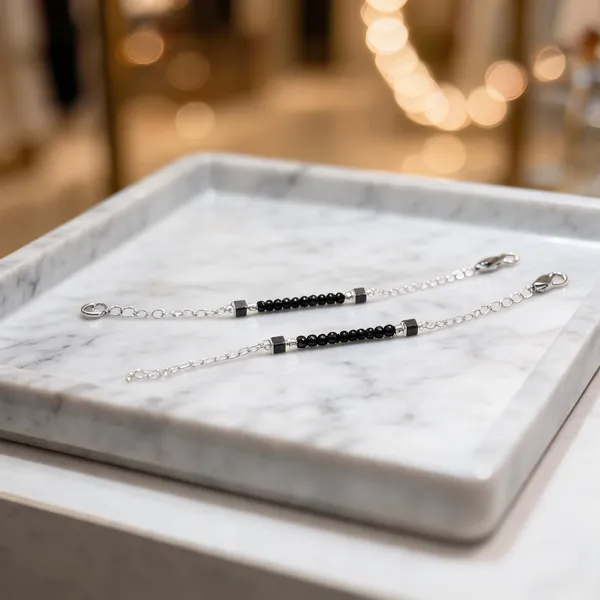 Black_925_Silver_Anklet_Set_For_Women_(Pack_of_2_)