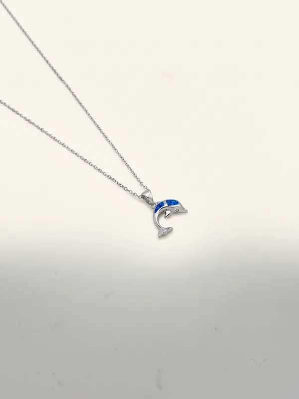 Silver_Tone_Dolphin_Pendant_Necklace_for_Women