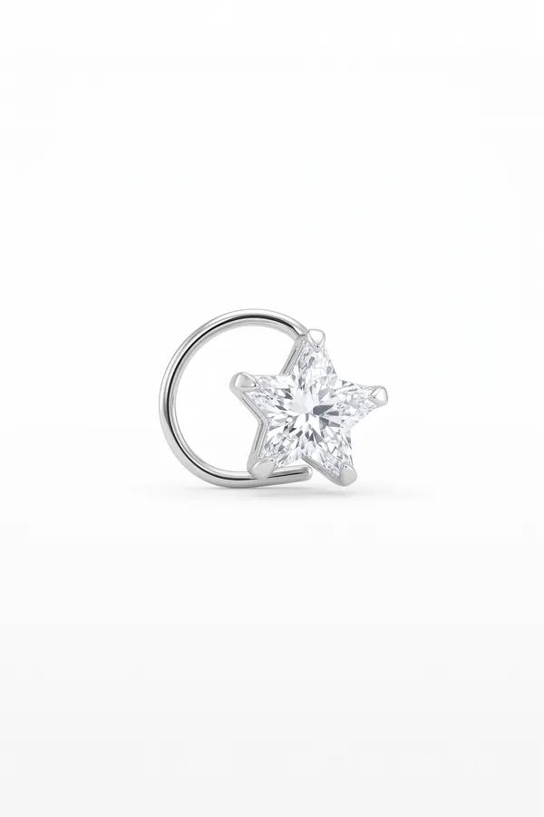 Silver_Tone_Star_Hoop_Nose_Ring_For_Women