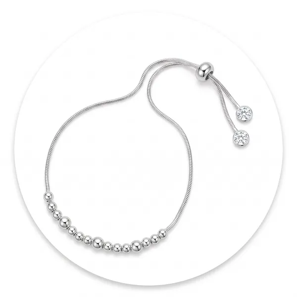 Silver_Beaded_Adjustable_Bracelet_for_Women