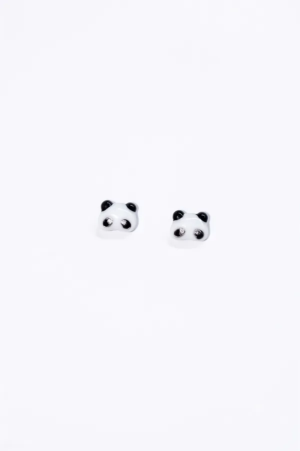 Playful_Panda_Enamel_&_Crystal_Silver_Stud_Earrings_(925_Sterling_Silver)