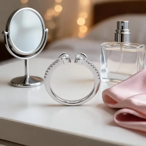 Silver_Tone_925_Silver_Ring_For_Women
