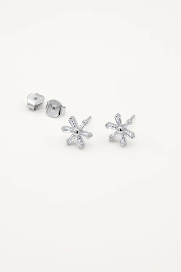Silver-Tone_Floral_Stud_Earrings_for_Women