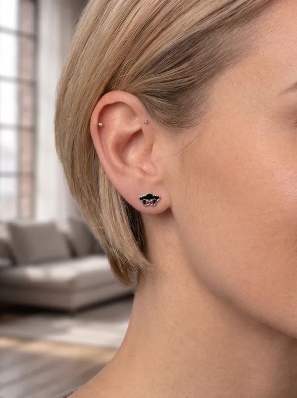 Spooky_Bat_Black_&_Red_Enamel_Silver_Stud_Earrings_(925_Sterling_Silver)