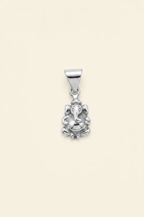Silver_Ganesha_Pendant_Necklace_for_Men_And_Women