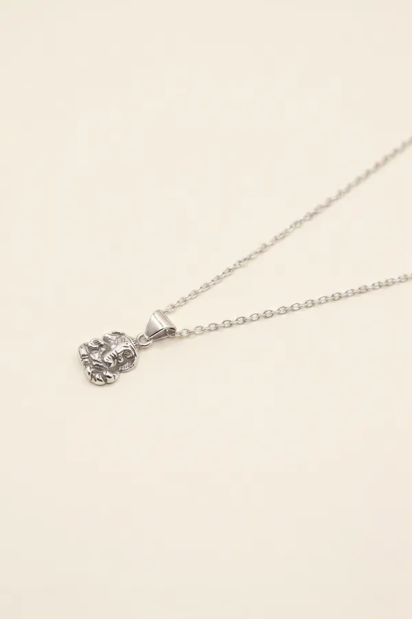 Silver-Tone_Floral_Pendant_Necklace_for_Women