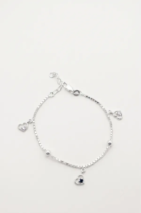 Silver_Tone_Heart_Charm_Anklet