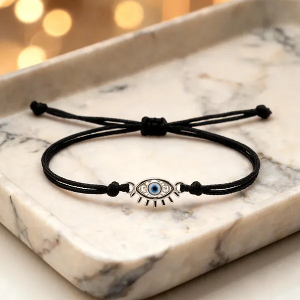 Black_925_Silver_Bracelet_For_Women