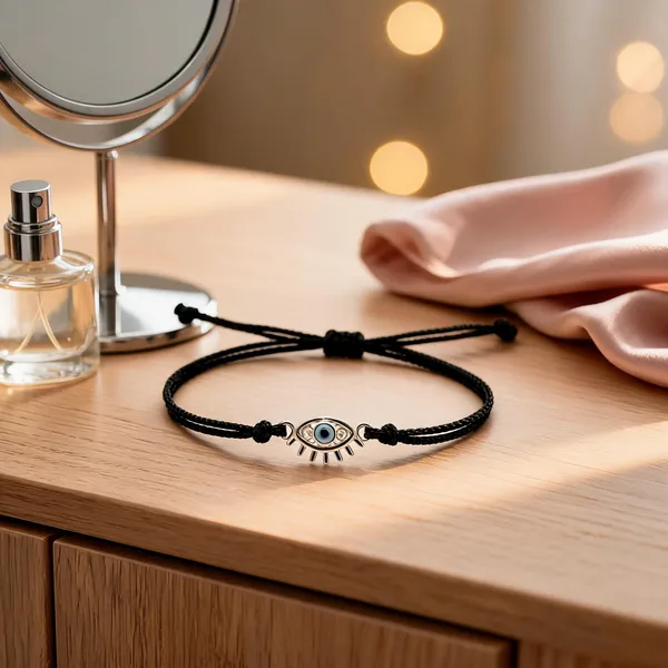 Black_925_Silver_Bracelet_For_Women