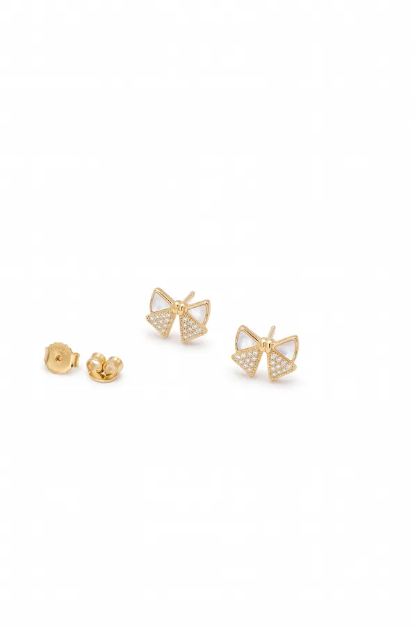 Gold_Bow_Style_925_Silver_Earrings_For_Women_(Pack_of_2_)