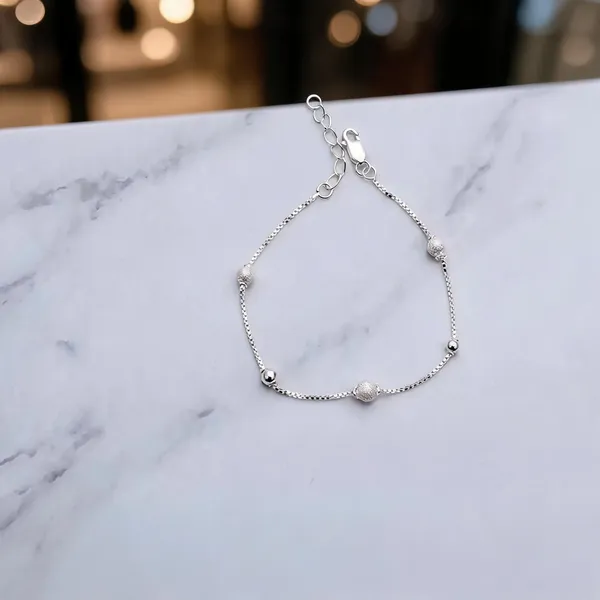 Silver_Tone_925_Silver_Bracelet_For_Women
