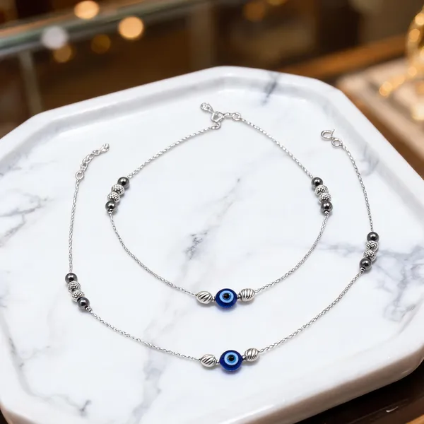 Blue_925_Silver_Anklet_For_Women_(Pack_of_2_)