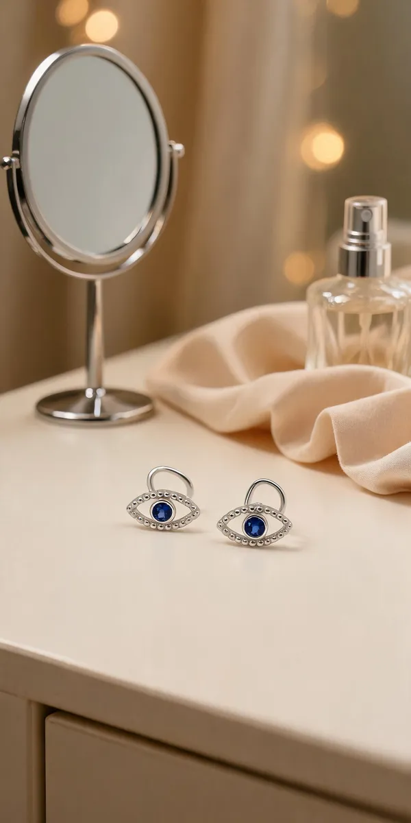 Silver_Tone_&_Blue_925_Silver_Earrings_For_Women_(Pack_of_2_)