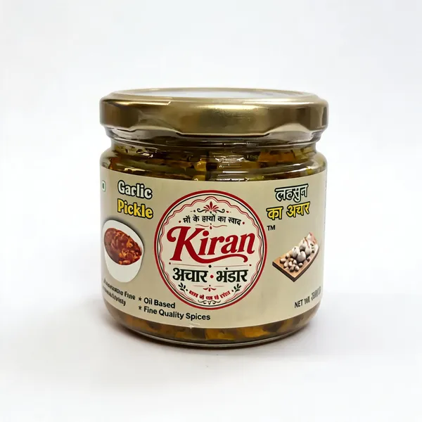 Kiran_Achar_Bhandar_Garlic_Pickle_300_G