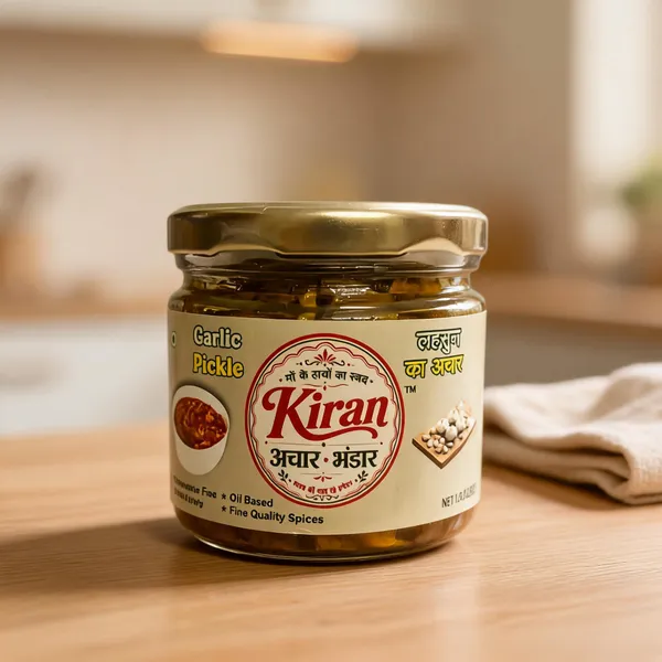 Kiran_Achar_Bhandar_Garlic_Pickle_300_G