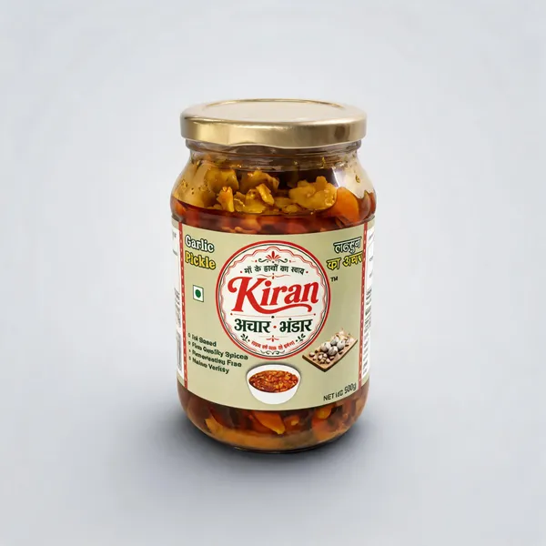 Kiran_Achar_Bhandar_Garlic_Pickle_500_G
