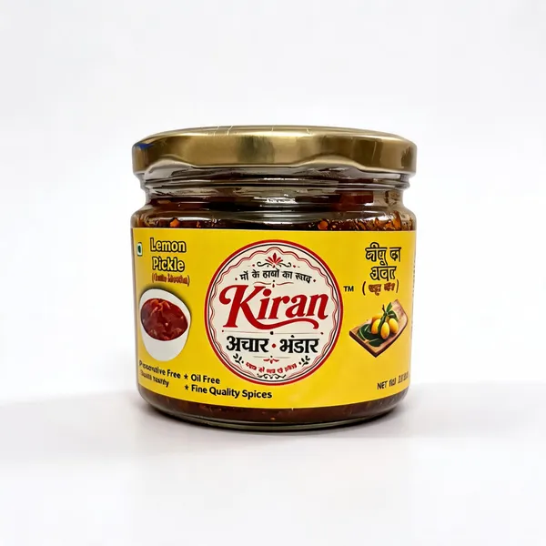 Kiran_Achar_Bhandar_Lemon_Pickle_300_G