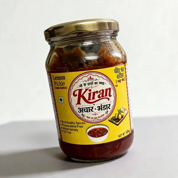 Kiran_Achar_Bhandar_Lemon_Pickle_500_G