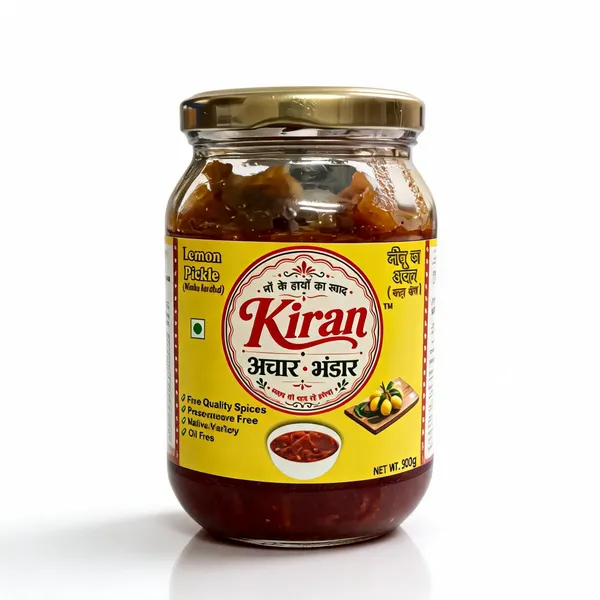 Kiran_Achar_Bhandar_Lemon_Pickle_500_G