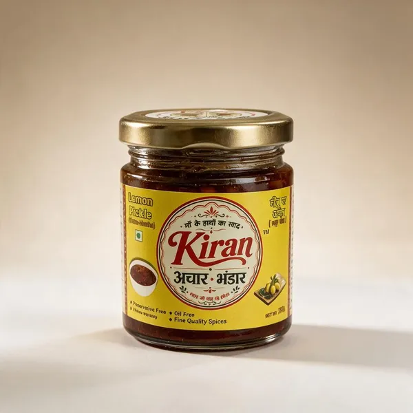 Kiran_Achar_Bhandar_Lemon_Pickle_200_G