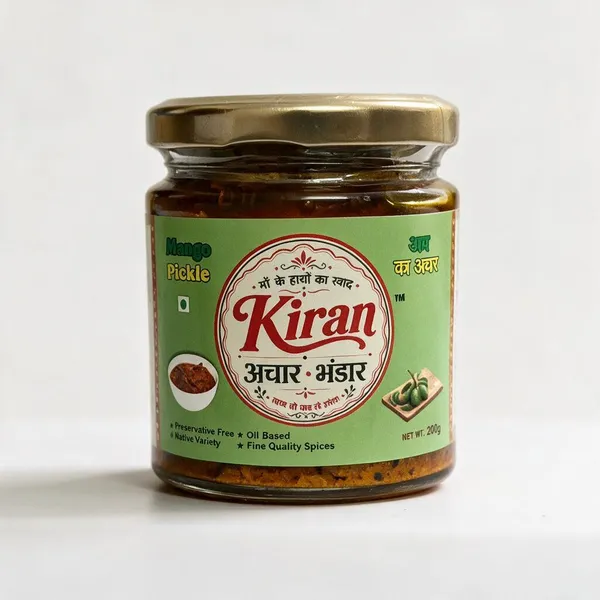 Kiran_Achar_Bhandar_Mango_Pickle_200_G