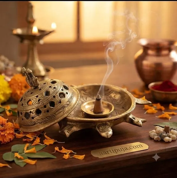 Brass_Dhuni__Sambrani_Burner