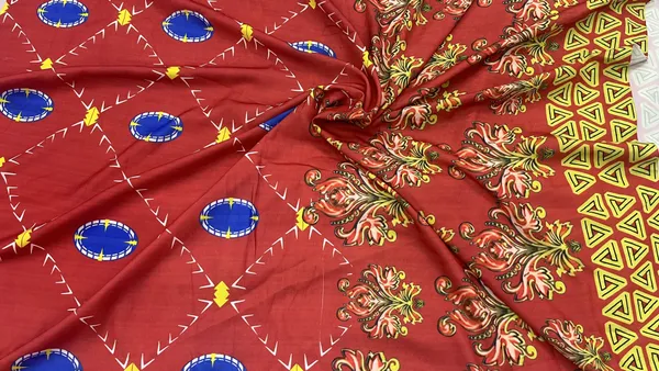 Red_Polyester_Flared_Lehenga_Choli_For_Women
