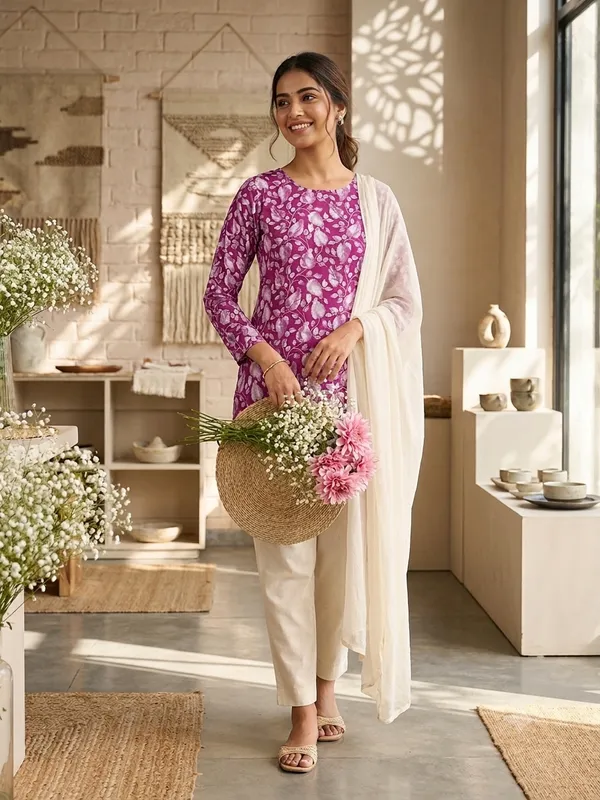 Purple_Cotton_Straight_Kurta_For_Women