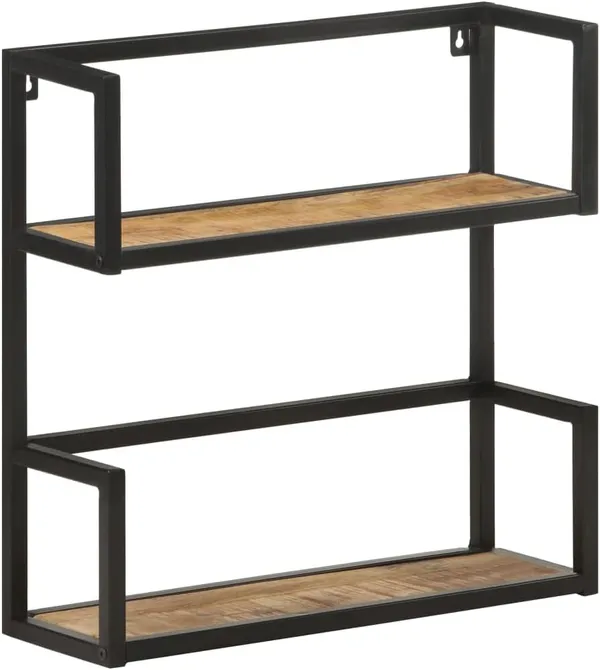 Metal_And_Wood_Industrial_Two_Tier_Wall_Shelf