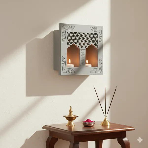 Wood_Traditional_Lattice_Wall_Mounted_Candle_Holder