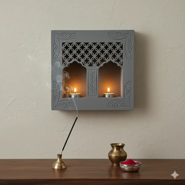 Wood_Traditional_Lattice_Wall_Mounted_Candle_Holder