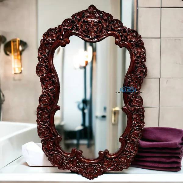 Wood_Classic_Ornate_Floral_Scrollwork_Wall_Mirror