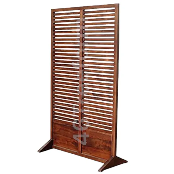 Handcrafted_Wooden_Room_Partition_Screen_with_Antique_Brass_Finish_Hinges_|_Decorative_Folding_Privacy_Screen_Divider_for_Living_Room_&_Bedroom_(Brown)