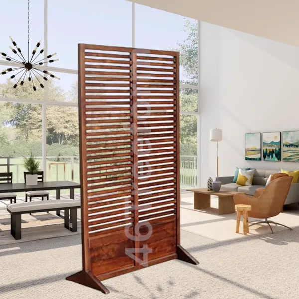 Handcrafted_Wooden_Room_Partition_Screen_with_Antique_Brass_Finish_Hinges_|_Decorative_Folding_Privacy_Screen_Divider_for_Living_Room_&_Bedroom_(Brown)
