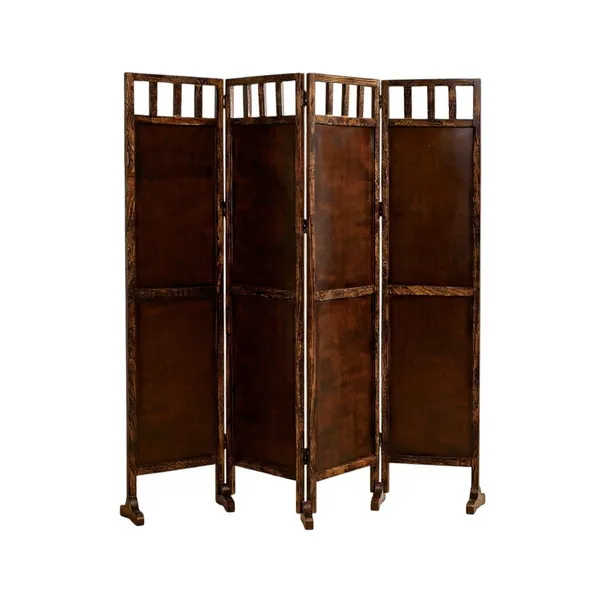 Wooden_Room_Partition/Screen/Room_Divider/Room_Separator_for_Livng_Room_Bedroom_Home_Office_Restaurant_Hallway_20Inches_Wide_Each_4_Panel_6_Feet