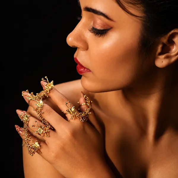 Vine_Wings_Nail_Ring_Duo_With_Chain