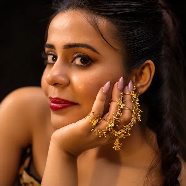 Vine_Wings_Nail_Ring_Duo_With_Chain