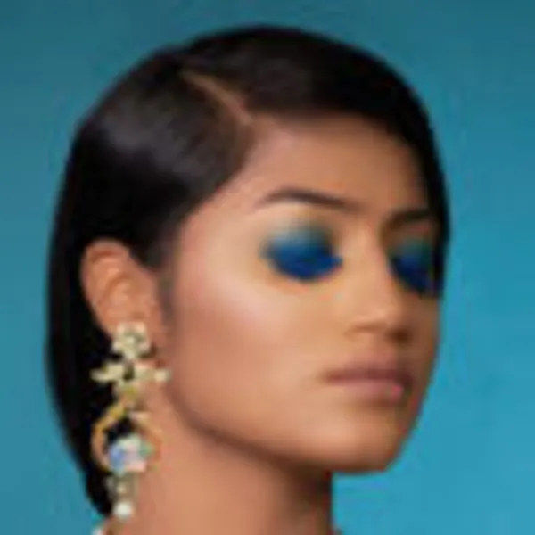 Orange_Flower_With_Triflora_Chandbali_Danglers