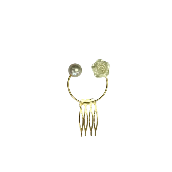 Daisy_Pearl_Comb_Clip