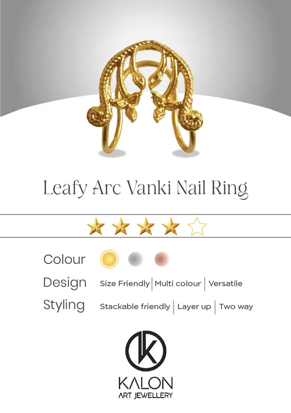 Leafy_Arc_Vanki_Nail_Ring