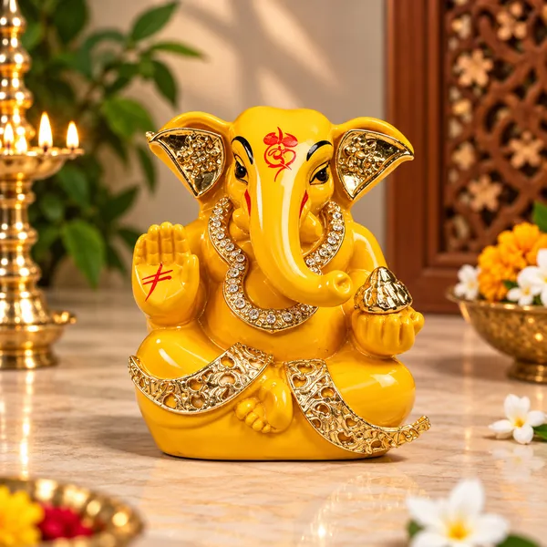Orange_Embellished_Lord_Ganesha_Idol